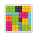 pink Building Blocks Memory Card Reader (Square)