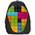 pink Building Blocks Backpack Bag