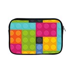 pink Building Blocks Apple iPad Mini Zipper Case