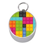 pink Building Blocks Silver Compass (Mini)