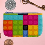 pink Building Blocks Large Coin Purse