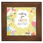 Easter Unicorn Framed Tile