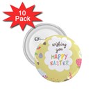 Easter Unicorn 1.75  Button (10 pack) 