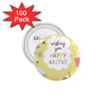 Easter Unicorn 1.75  Button (100 pack) 