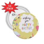 Easter Unicorn 2.25  Button (10 pack)