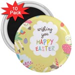 Easter Unicorn 3  Magnet (10 pack)