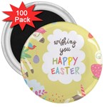 Easter Unicorn 3  Magnet (100 pack)