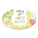 Easter Unicorn Magnet (Oval)