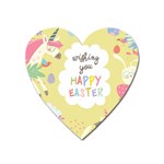 Easter Unicorn Magnet (Heart)