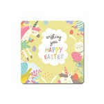 Easter Unicorn Magnet (Square)