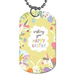 Easter Unicorn Dog Tag (One Side)