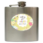 Easter Unicorn Hip Flask (6 oz)