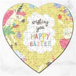 Easter Unicorn Jigsaw Puzzle (Heart)