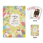 Easter Unicorn Playing Cards Single Design