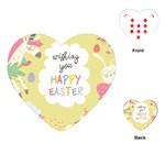 Easter Unicorn Playing Cards (Heart)