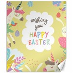 Easter Unicorn Canvas 8  x 10 