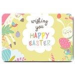 Easter Unicorn Large Doormat