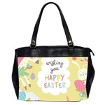 Easter Unicorn Oversize Office Handbag (2 Sides)