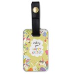 Easter Unicorn Luggage Tag (one side)