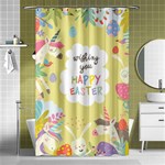 Easter Unicorn Shower Curtain 48  x 72  (Small)