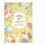 Easter Unicorn Small Garden Flag (Two Sides)