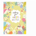 Easter Unicorn Large Garden Flag (Two Sides)