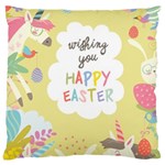 Easter Unicorn Large Cushion Case (One Side)