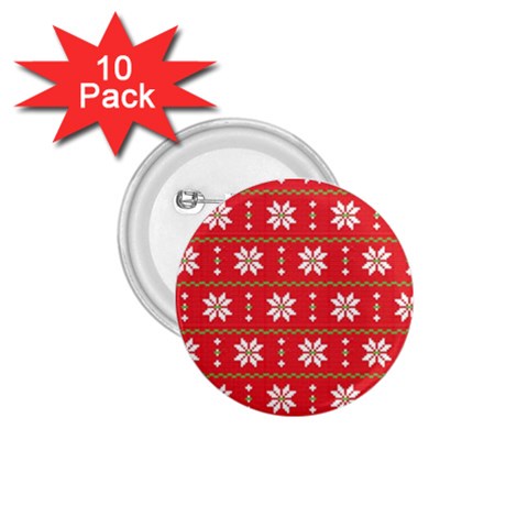 xmas0024 1.75  Button (10 pack)  from ArtsNow.com Front