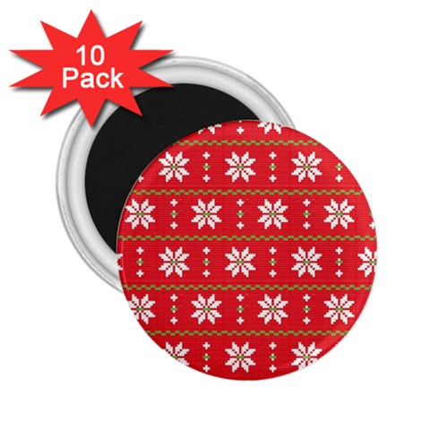 xmas0024 2.25  Magnet (10 pack) from ArtsNow.com Front