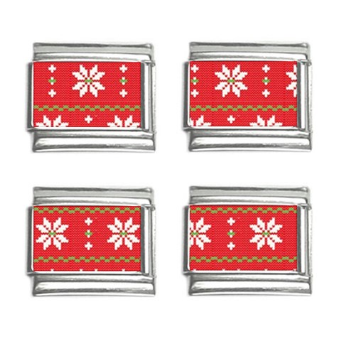 xmas0024 9mm Italian Charm (4 pack) from ArtsNow.com Front