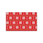 xmas0024 Sticker Rectangular (100 pack)