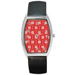 xmas0024 Barrel Style Metal Watch