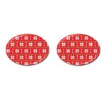 xmas0024 Cufflinks (Oval)