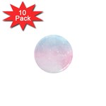 Watercolor Gradient Ombre 1  Mini Magnet (10 pack) 