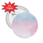 Watercolor Gradient Ombre 2.25  Button (10 pack)