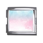 Watercolor Gradient Ombre Mega Link Italian Charm (18mm)