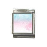 Watercolor Gradient Ombre Italian Charm (13mm)