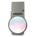 Watercolor Gradient Ombre Money Clip (Round)