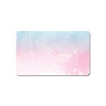 Watercolor Gradient Ombre Magnet (Name Card)