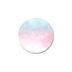 Watercolor Gradient Ombre Golf Ball Marker