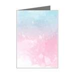 Watercolor Gradient Ombre Mini Greeting Card