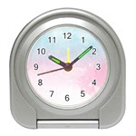 Watercolor Gradient Ombre Travel Alarm Clock