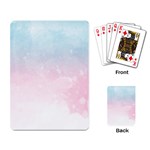 Watercolor Gradient Ombre Playing Cards Single Design