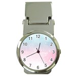 Watercolor Gradient Ombre Money Clip Watch