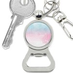 Watercolor Gradient Ombre Bottle Opener Key Chain