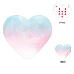 Watercolor Gradient Ombre Playing Cards (Heart)