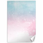 Watercolor Gradient Ombre Canvas 12  x 18 