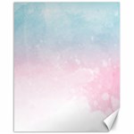 Watercolor Gradient Ombre Canvas 16  x 20 