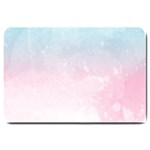 Watercolor Gradient Ombre Large Doormat