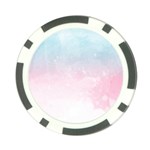 Watercolor Gradient Ombre Poker Chip Card Guard